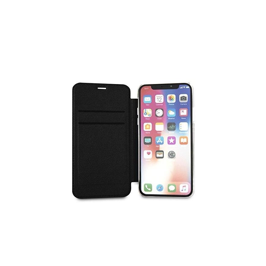 Case Karl Lagerfeld Book iPhone X KLFLBKPXVDCBK black Valentine – 3