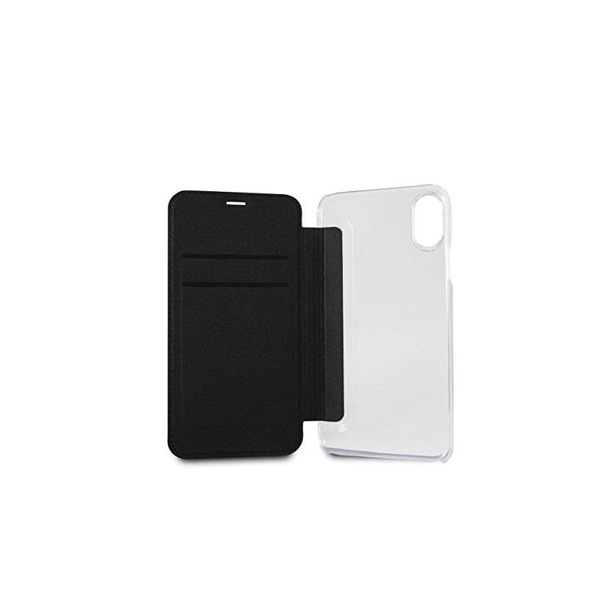 Case Karl Lagerfeld Book iPhone X KLFLBKPXVDCBK black Valentine – 4