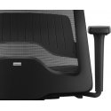 Interstuhl EVERYis1 office chair, mesh backrest, black/grey