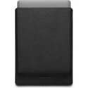 Woolnut Leather Sleeve -suojatasku 13" MacBook Pro & Air, musta Woolnut Leather Sleeve -suojatasku 13" MacBook Pro & Air, musta