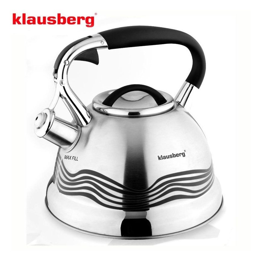 Klausberg Kettle STALOWY INOX 3.0L KLAUSBERG [KB-7048] – 4