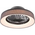 Trio Farsund LED fan light 47 cm, 30 W, gray Trio Farsund LED fan light 47 cm, 30 W, gray