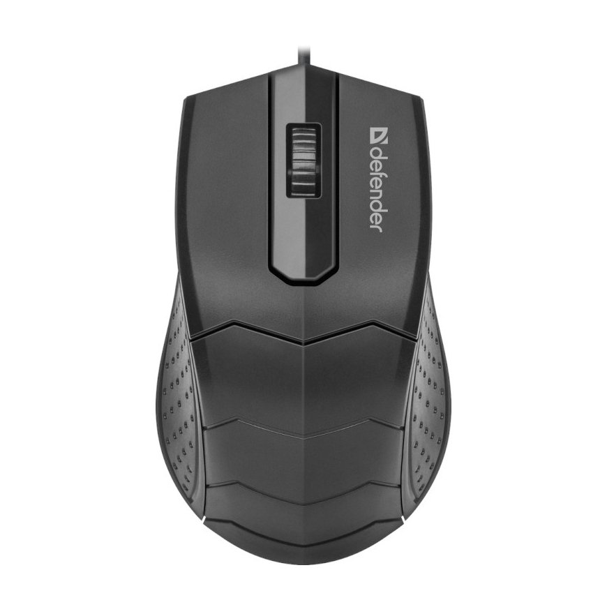 MOUSE DEFENDER HIT MB-530 BLACK OTPICAL 1000dpi 3P