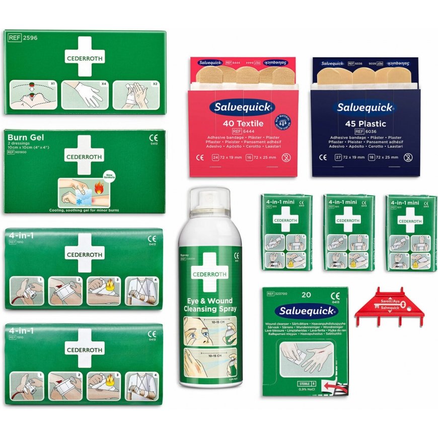Cederroth refill kit for the first aid station