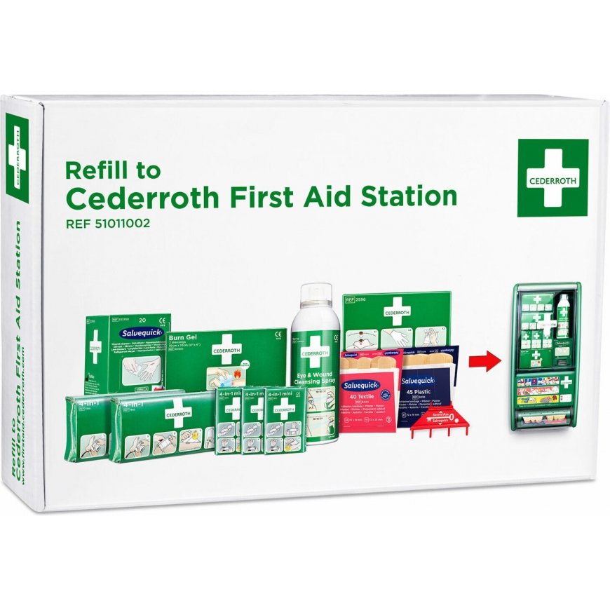 Cederroth refill kit for the first aid station – 2