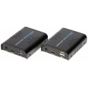 Paplašinātājs HDMI / RJ45 / USB Lenkeng HDMI + USB-EX-100