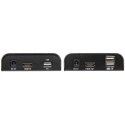 Paplašinātājs HDMI / RJ45 / USB Lenkeng HDMI + USB-EX-100