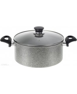 Katls BALLARINI Ferrara ar 2 rokturiem un vāku Granīts 24 CM FERG25D.24D