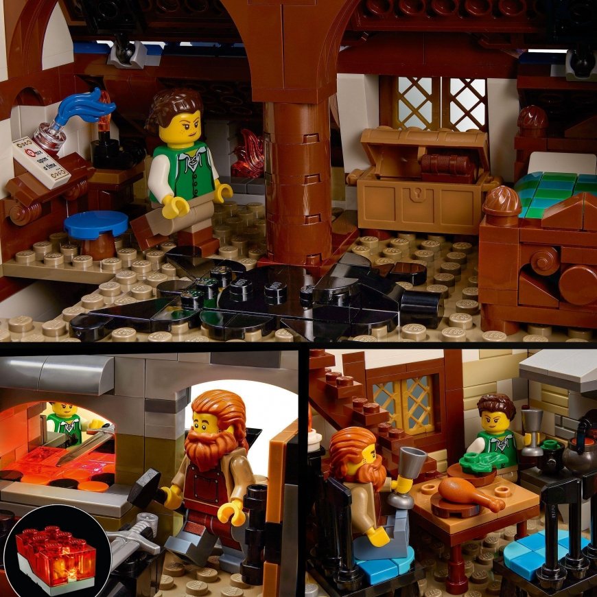 LEGO Ideas 21325 - Medieval blacksmith's workshop – 5
