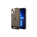 Guess dėklas, skirtas iPhone 14 Pro 6,1" GUHCP14LHGCOK juodas kietas dėklas, permatomas Guess dėklas, skirtas iPhone 14 Pro 6,1" GUHCP14LHGCOK juodas kietas dėklas, permatomas