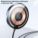 USAMS Laikiklis indukcyjny US-CD164 15W 2w1 Magnetic do kratki went. transparent CD164DZ02 USAMS Laikiklis indukcyjny US-CD164 15W 2w1 Magnetic do kratki went. transparent CD164DZ02