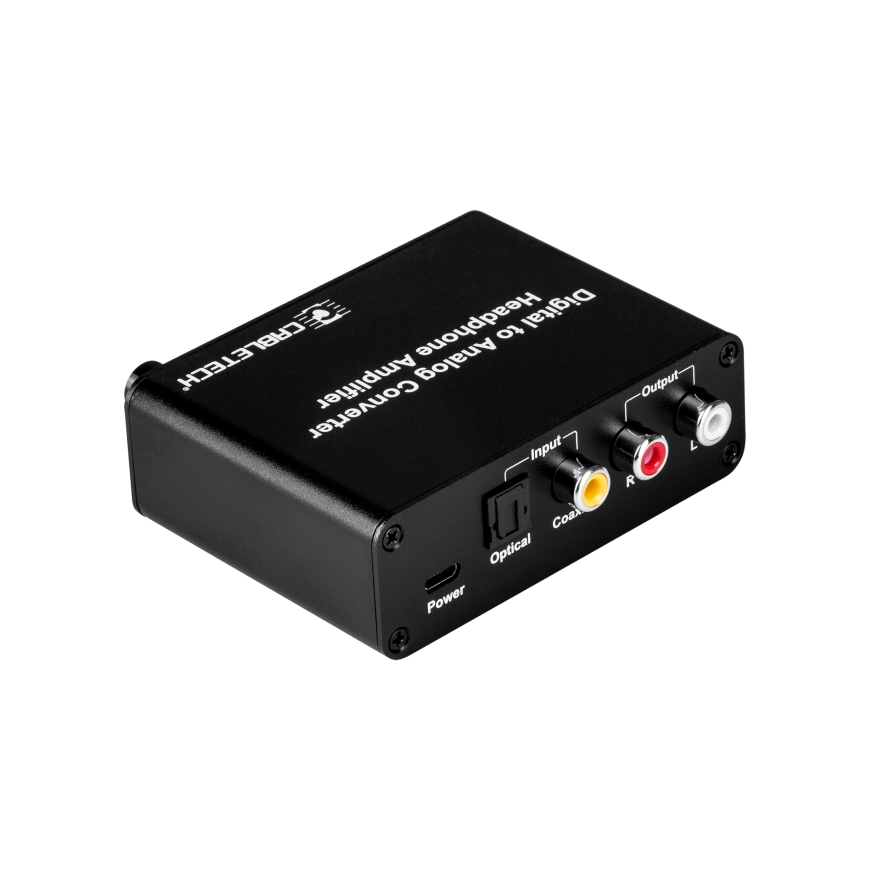 Cabletech Garso keitiklis iš optinio skaitmeninio signalo į analoginį su jungtimi ausinėms – 2