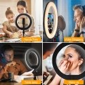 Ring LED lamp Maclean with stand, 1.1 m, 10 Ring LED lamp Maclean with stand, 1.1 m, 10