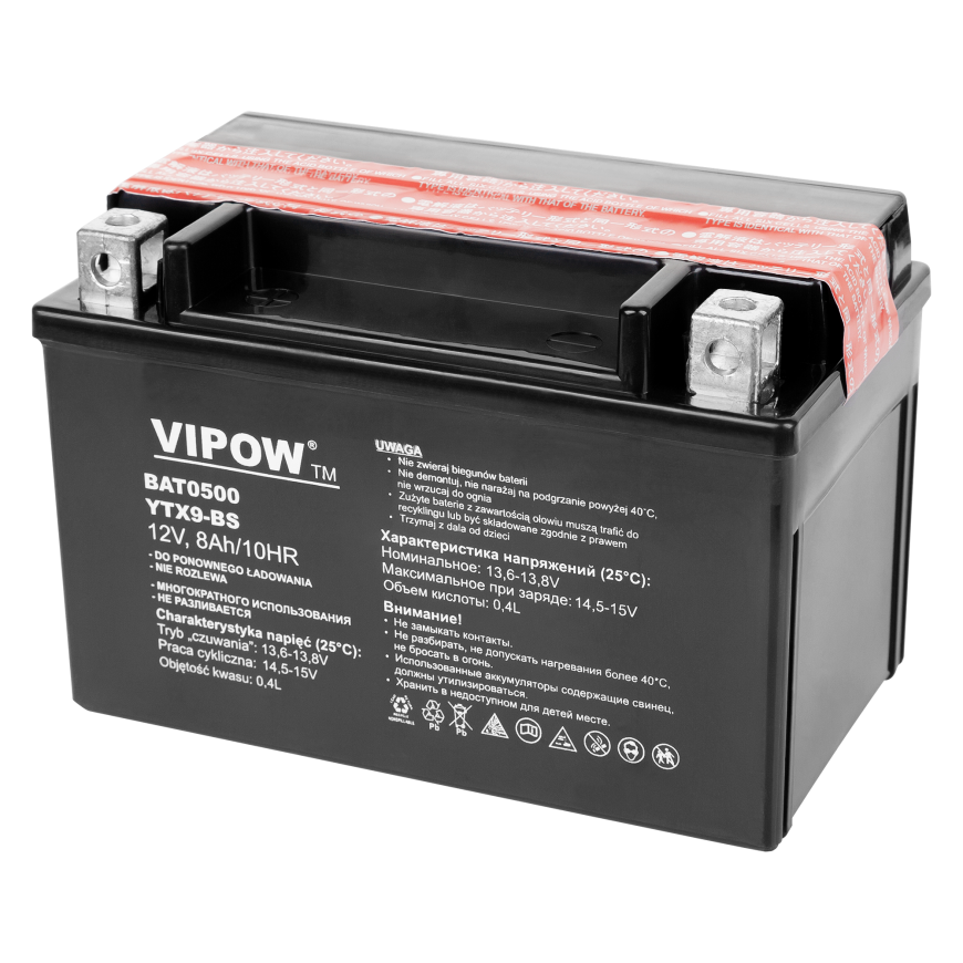 VIPOW MC type battery is designed