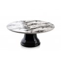 Affek Design LOUISE MARBLE serving stand - black and white Affek Design LOUISE MARBLE serving stand - black and white