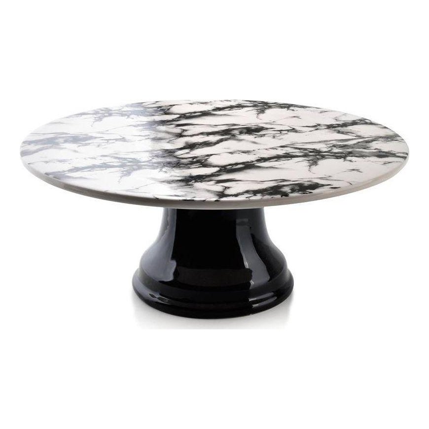 Affek Design LOUISE MARBLE serving stand - black and white – 4