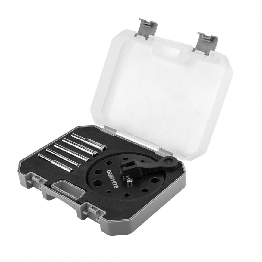 GRAPHITE Diamond drills 5-12 mm with