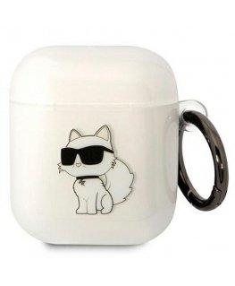 Airpods 1 / 2 KLA2HNCHTCT transparent Ikonik Choupette for Karl Lagerfeld