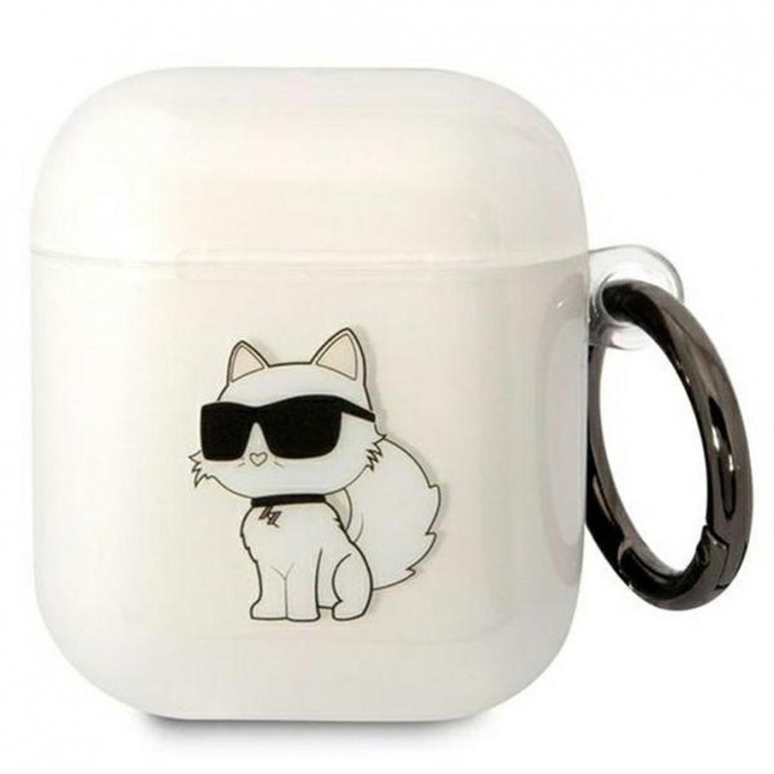 Airpods 1 / 2 KLA2HNCHTCT transparent Ikonik Choupette for Karl Lagerfeld