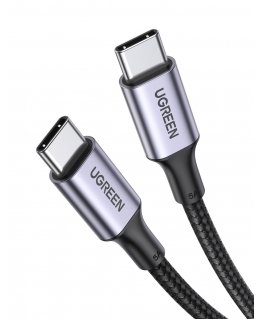 Type C to Type C Cable UGREEN US316, 100W, 3m (black)