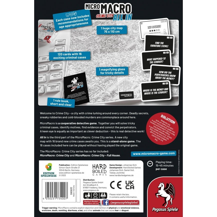 Pegasus MicroMacro: Crime City – All In – 3