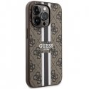 Karl Lagerfeld Guess case for iPhone 14 Pro 6.1" GUHMP14LP4RPSW brown harcase Magsafe 4G Printed Stripes Karl Lagerfeld Guess case for iPhone 14 Pro 6.1" GUHMP14LP4RPSW brown harcase Magsafe 4G Printed Stripes