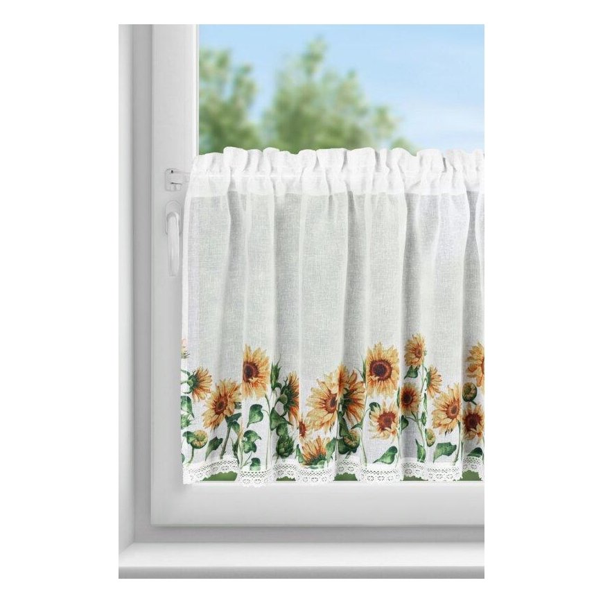 Eurofirany FIR/HELIA/B+ŻÓŁ 60X150 Dieninės užuolaidos