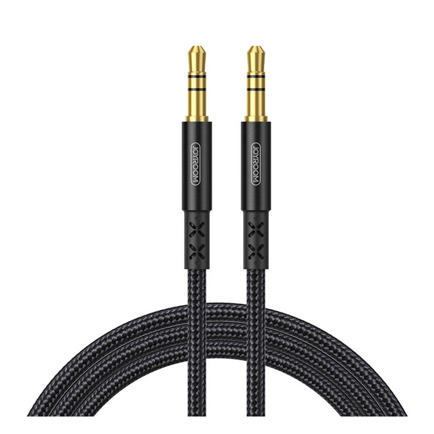 Cable AUX Car Stereo Audio 1m Joyroom SY-10A1 (black)