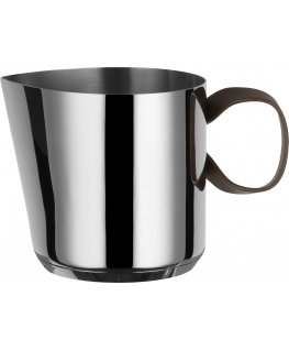 Alessi Edo sauce pot, 1.3 L, steel/brown