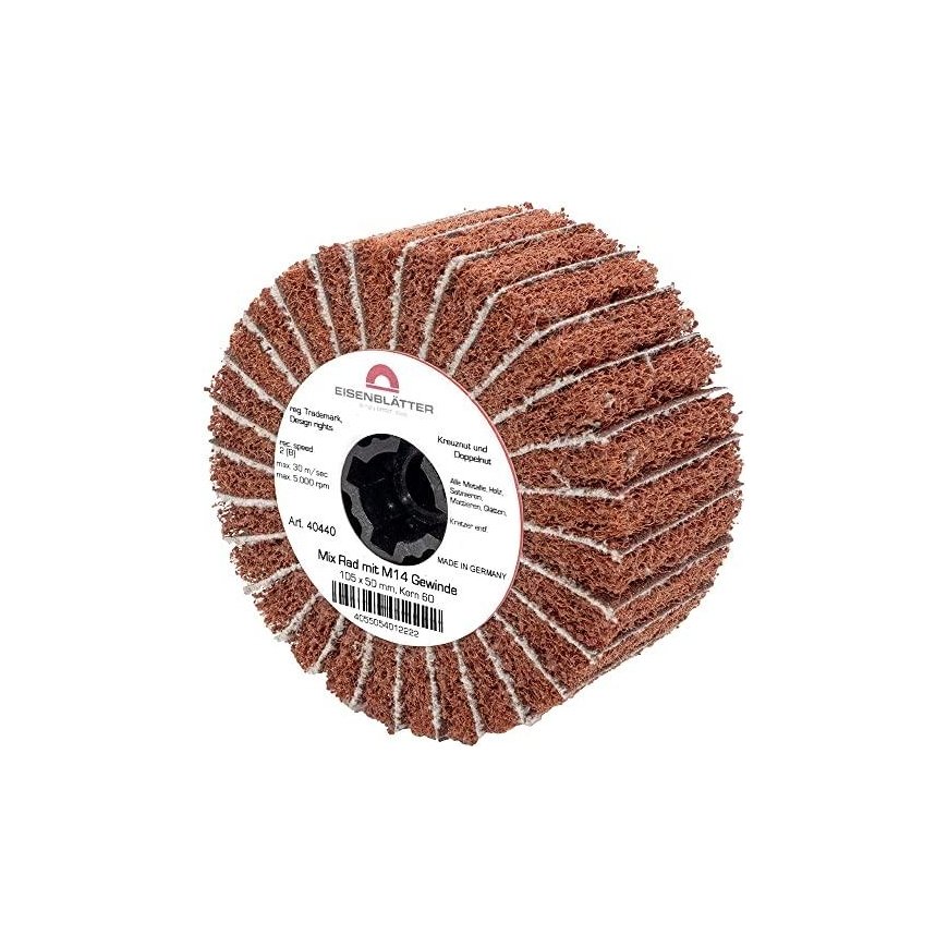Gerd Eisenblatter Šlifavimo velenas GERD Mix 105x50mm P60 M14 – 3