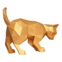 Beldizart WIZARDI 3D popieriniai amatų modeliai Ginger cat PP-2KOT-GIN Beldizart WIZARDI 3D popieriniai amatų modeliai Ginger cat PP-2KOT-GIN