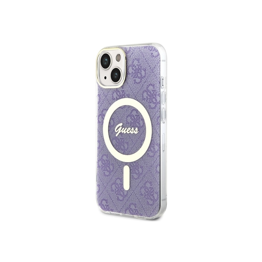 Case Guess GUHMP14MH4STU iPhone 14 Plus 6.7" purple hardcase 4G MagSafe – 2