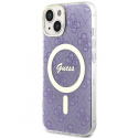 Case Guess GUHMP14MH4STU iPhone 14 Plus 6.7" purple hardcase 4G MagSafe Case Guess GUHMP14MH4STU iPhone 14 Plus 6.7" purple hardcase 4G MagSafe