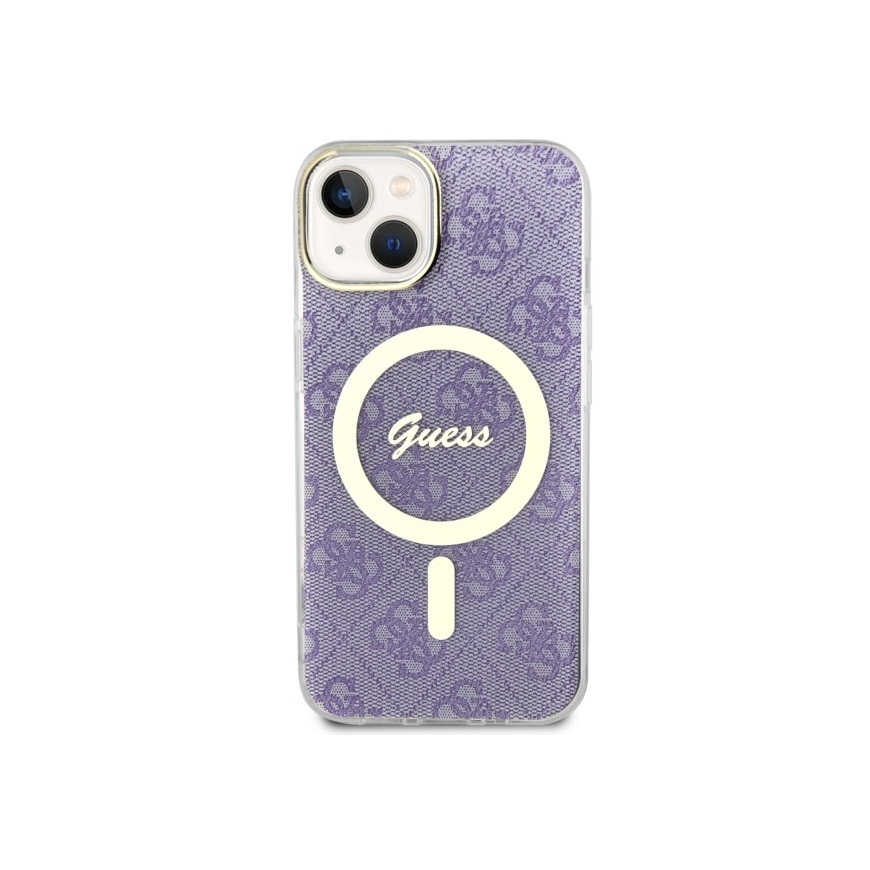 Case Guess GUHMP14MH4STU iPhone 14 Plus 6.7" purple hardcase 4G MagSafe – 3
