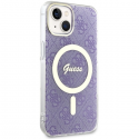 Case Guess GUHMP14MH4STU iPhone 14 Plus 6.7" purple hardcase 4G MagSafe Case Guess GUHMP14MH4STU iPhone 14 Plus 6.7" purple hardcase 4G MagSafe