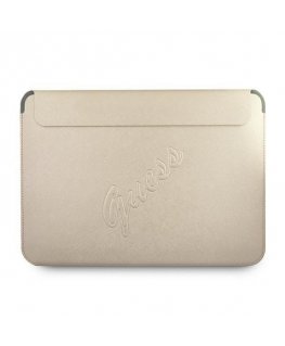 Guess Sleeve GUCS13PUSASLG 13" Gold/Gold Saffiano Script