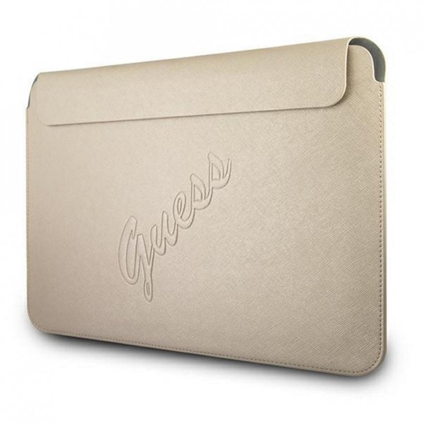 Guess Sleeve GUCS13PUSASLG 13 colių aukso/aukso Saffiano Script – 2