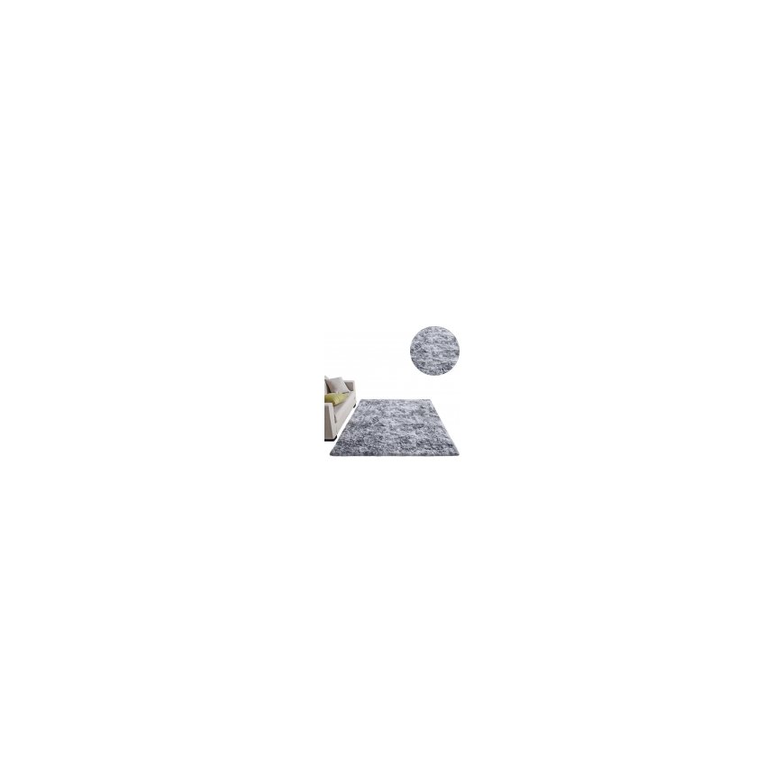 Strado kilimėlis Ombre Shaggy Strado 200x200 OmbreNavy (tamsiai mėlynas) universalus – 2