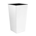 Prosperplast Pot with insert Urbi Square DURS400 white Prosperplast Pot with insert Urbi Square DURS400 white