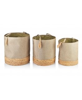 Mondex AMPARO 3- their set of decorative baskets for pots