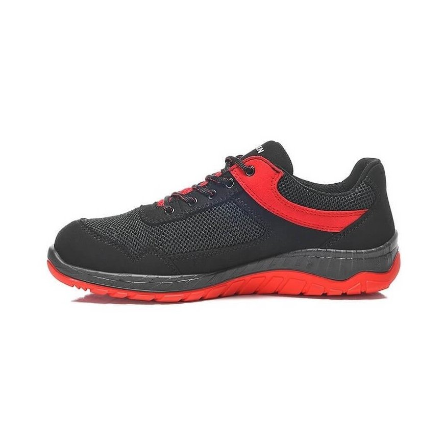 Shoes ELTEN Lonny Red Easy ESD S1P, black/red 43 – 4