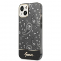 Guess case iPhone 14 Plus 6.7" GUHCP14MHGBNHK black HC Electro Cam Paisley Guess case iPhone 14 Plus 6.7" GUHCP14MHGBNHK black HC Electro Cam Paisley
