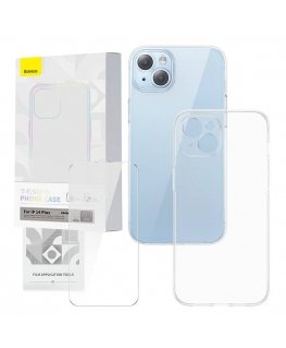 Transparent Case and Tempered Glass set Baseus Corning for iPhone 14 Plus