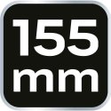 Neo reguliuojamas švediškas veržliaraktis 28 x 155 mm plieninė rankena (03-023)