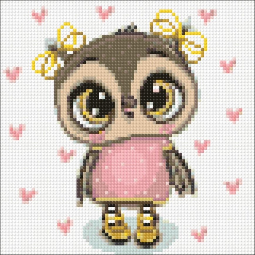 Beldizart Owl Nika 20*20 cm WD2374 – 2