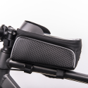 Oem Frame Waterproof Bicycle Frame Bag with Shielded Phone Holder Model02 Black Oem Frame Waterproof Bicycle Frame Bag with Shielded Phone Holder Model02 Black