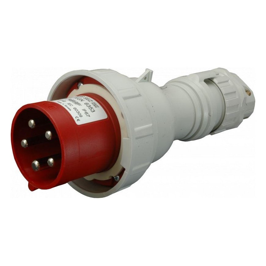 Orno Power plug 63A / 5P, IP67