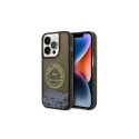Karl Lagerfeld Case for iPhone 14 Pro 6.1" KLHCP14LLCRSGRK Black Hard Case Liquid Glitter RSG Karl Lagerfeld Case for iPhone 14 Pro 6.1" KLHCP14LLCRSGRK Black Hard Case Liquid Glitter RSG