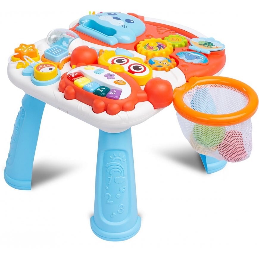 Toyz Toyz Spark - Stūmiklis ir stalas viename oranžinis – 2