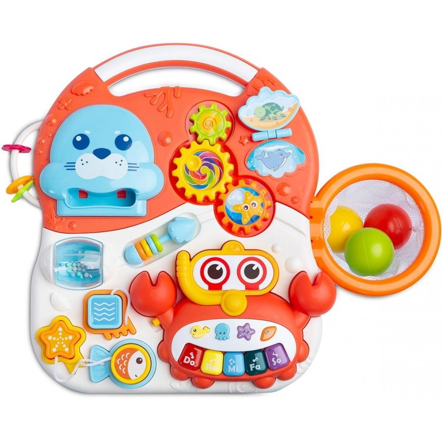 Toyz Toyz Spark - Stūmiklis ir stalas viename oranžinis – 3